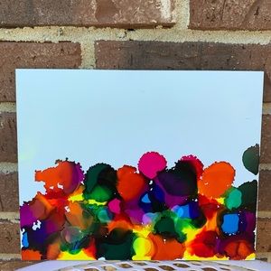 Small work of abstract art 8x10